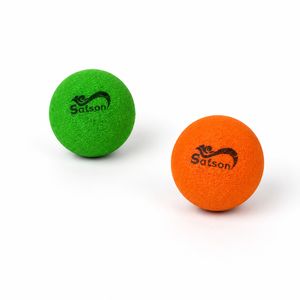 Twin Balls Green & Orange